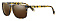 Очки солнцезащитные ZIPPO, унисекс, жёлтые, оправа из поликарбоната