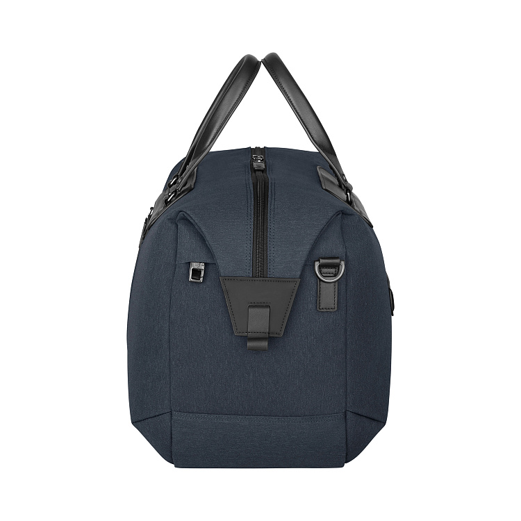 Дорожная сумка VICTORINOX Architecture Urban 2 Weekender, синий, полиэстер/кожа, 24x56x30 см, 45 л