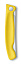 Нож для овощей VICTORINOX SwissClassic, складной, лезвие 11 см с волнистой кромкой, жёлтый