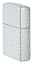 Зажигалка ZIPPO Classic с покрытием Glacier, латунь/сталь, белая, матовая, 38x13x57 мм