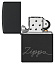 Зажигалка ZIPPO Classic с покрытием Black Matte, латунь/сталь, черная, матовая, 38x13x57 мм