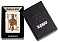 Зажигалка ZIPPO Rick Rietveld с покрытием Mercury Glass, латунь/сталь, белая, 38x13x57 мм