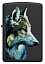 Зажигалка ZIPPO Linda Picken с покрытием Black Matte, латунь/сталь, черная, 38x13x57 мм