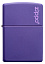 Зажигалка ZIPPO Classic с покрытием Purple Matte, латунь/сталь, фиолетовая, матовая, 38x13x57 мм