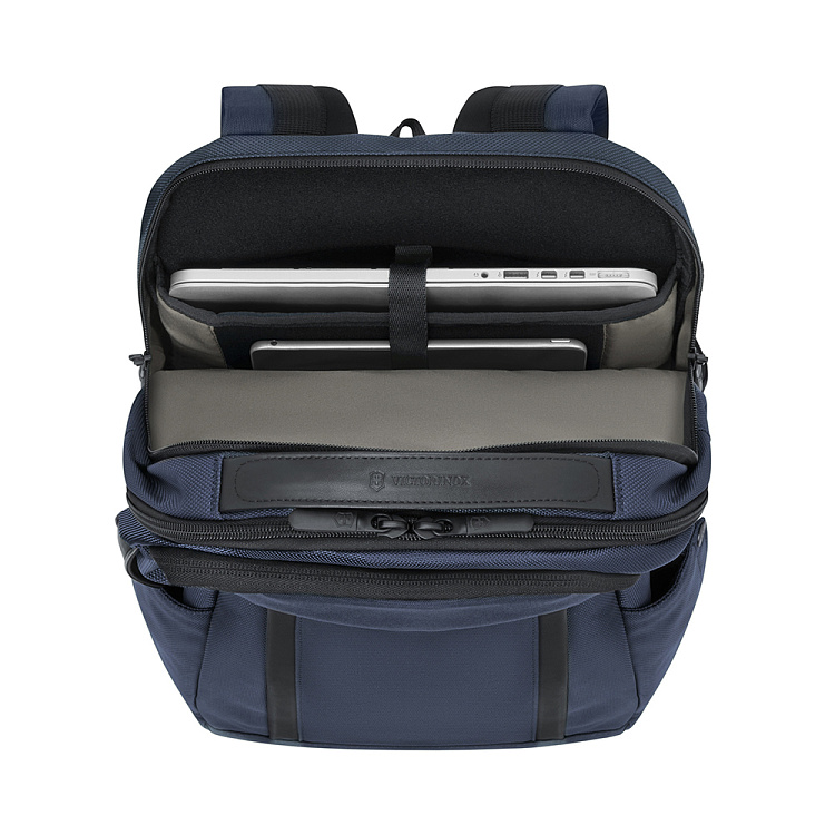 Рюкзак VICTORINOX Altmont Professional Deluxe Travel Laptop 15'', синий, полиэфирная ткань, 30x26x46 см, 25 л