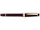 Ручка перьевая Bailey Light Polished Green Resin and Gold Tone, перо F