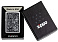 Зажигалка ZIPPO Jungle Design с покрытием Street Chrome, латунь/сталь, серебристая, 38x13x57 мм