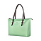 Сумка VICTORINOX Victoria Deluxe Business Tote, мятная, нейлон/кожа/микрозамша, 47x15x31 см, 16 л