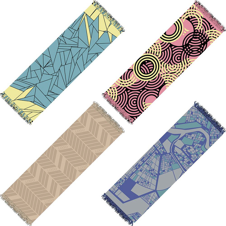 Палантин с бахромой на заказ Rinn Fint