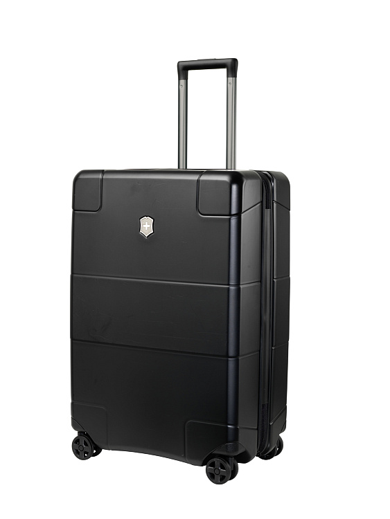 Чемодан VICTORINOX Lexicon, чёрный, 100% поликарбонат, 45x28x68 см, 73 л