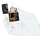 Зажигалка ZIPPO Linda Picken с покрытием Black Matte, латунь/сталь, черная, 38x13x57 мм