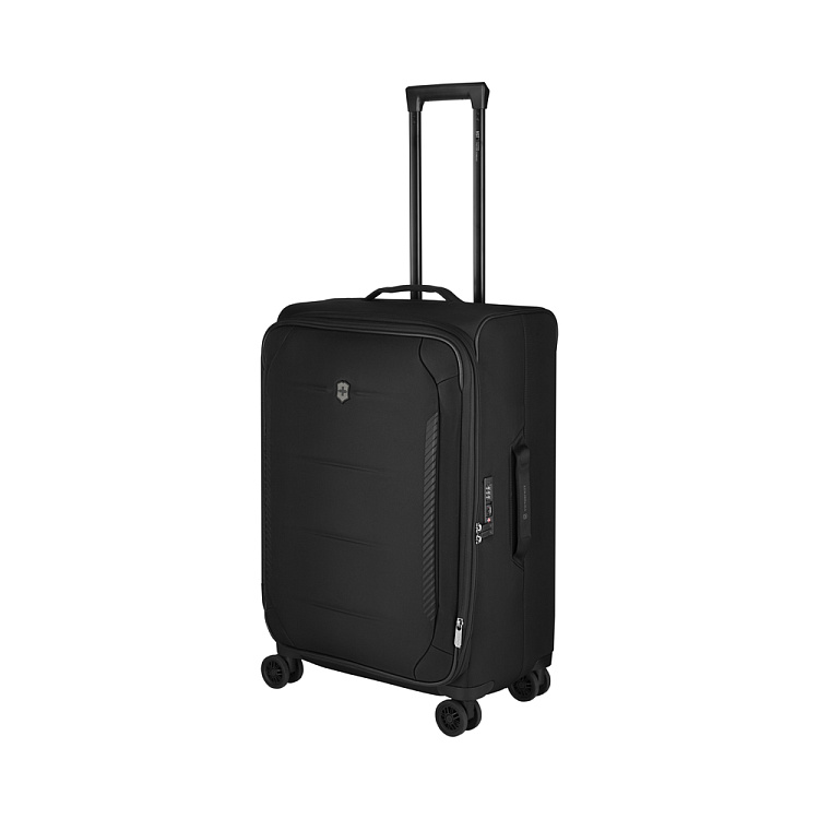 Чемодан VICTORINOX Crosslight, чёрный, RPET полиэстер, 45x30x68 см, 74 л