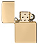 Зажигалка ZIPPO Armor® с покрытием High Polish Brass, латунь/сталь, золотистая, 38x13x57 мм