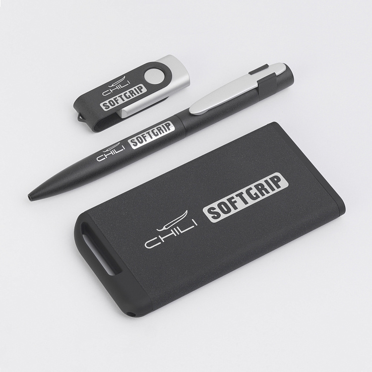 Флеш-карта "Vostok SOFTGRIP", объем памяти 16GB, покрытие softgrip