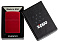 Зажигалка ZIPPO Classic с покрытием Candy Apple Red™, латунь/сталь, красная, глянцевая, 38x13x57 мм