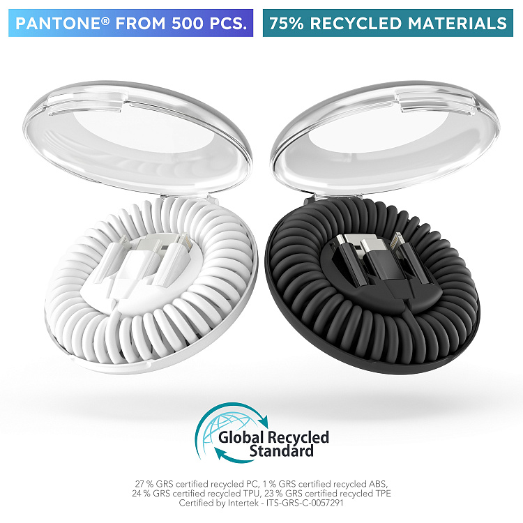 Кабель спиральный в футляре