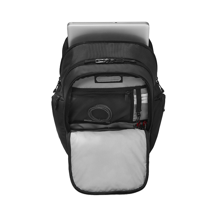 Рюкзак VICTORINOX Altmont Original Vertical-Zip Backpack, чёрный, 100% полиэстер, 33x23x47 см, 24 л