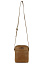 Сумка через плечо KLONDIKE RUSH «Faye», натуральная кожа в коньячном цвете, 18 х 21 х 4,5 см