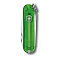 Нож-брелок VICTORINOX Classic SD Colors "Green Tea", 58 мм, 7 функций, полупрозрачный зелёный