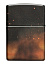Зажигалка ZIPPO Dragon Design с покрытием Glow In The Dark Green, латунь/сталь, черная, 38x13x57 мм