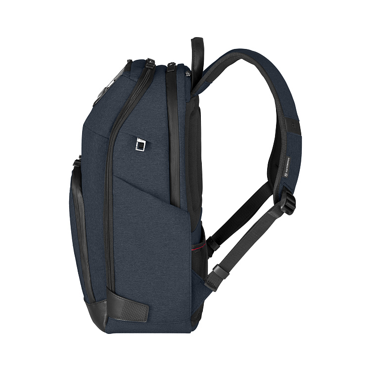 Рюкзак VICTORINOX Architecture Urban 2 Deluxe Backpack 15”, синий, полиэстер/кожа, 31x23x46 см, 23 л