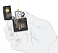 Зажигалка ZIPPO Western с покрытием High Polish Black, латунь/сталь, черная, глянцевая, 38x13x57 мм