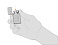 Зажигалка ZIPPO Slim® Venetian® с покрытием High Polish Chrome, латунь/сталь, 29x10x60 мм