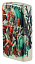 Зажигалка Zippo Classic с покрытием White Matte, латунь/сталь, разноцветная, матовая, 38x13x57 мм