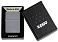 Зажигалка ZIPPO Classic с покрытием Flat Grey, латунь/сталь, серая, глянцевая, 38x13x57 мм