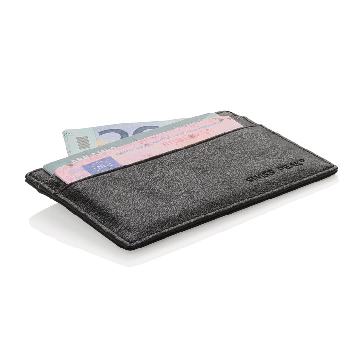 Бумажник Swiss Peak с защитой от сканирования RFID