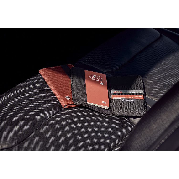 Обложка для паспорта VICTORINOX TA 5.0 Passport Holder, с RFID защитой, красная, нейлон, 10x1x14 см