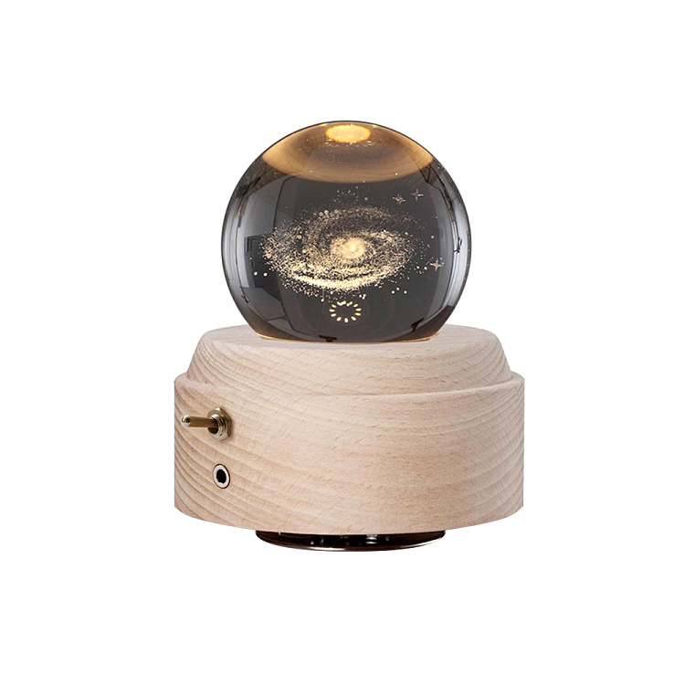 Интерьерная лампа с колонкой и функцией проекторного освещения Univero