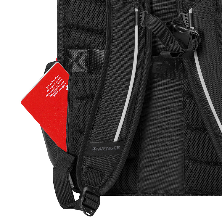 Рюкзак WENGER XE Extent 17", черный, переработанный ПЭТ/Полиэстер, 35х24х50 см, 37 л.
