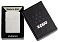 Зажигалка ZIPPO Logo с покрытием Satin Chrome, латунь/сталь, серебристая, матовая, 38x13x57 мм