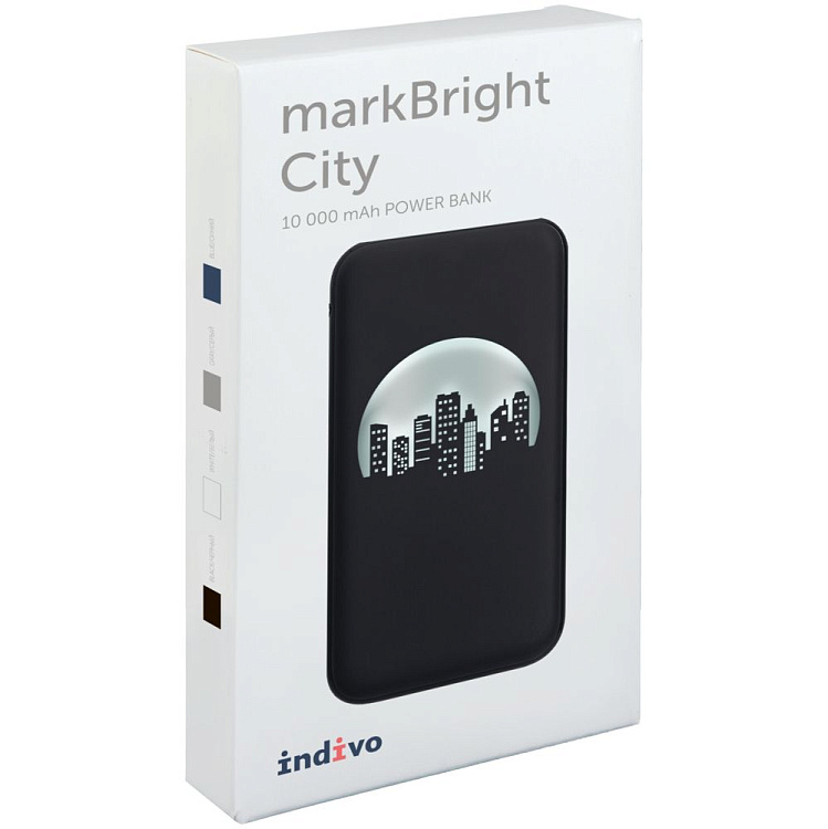 Аккумулятор с подсветкой markBright City
