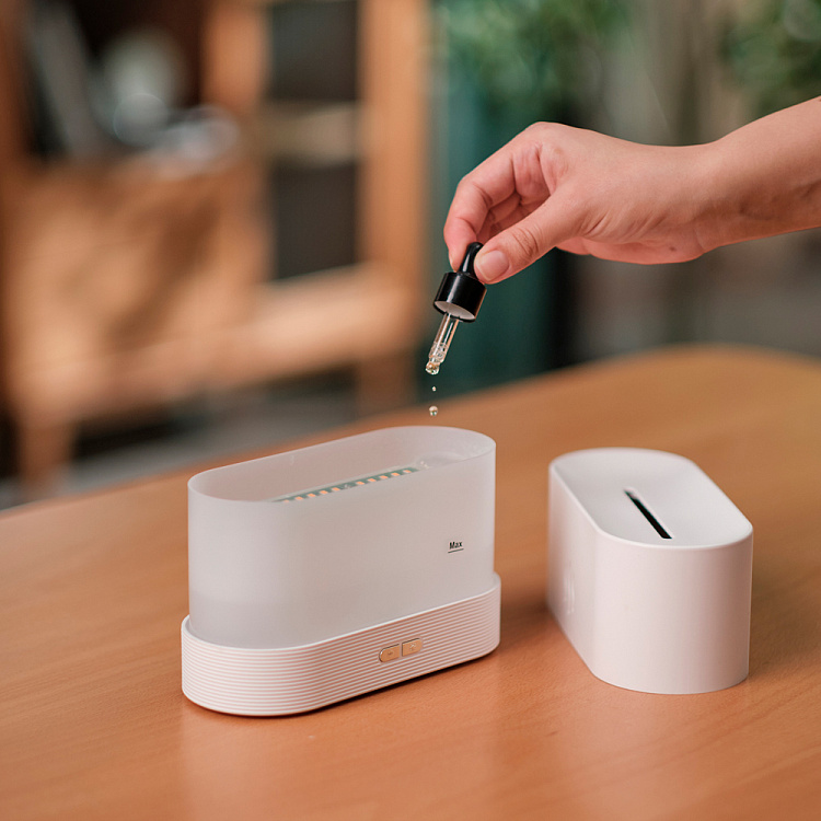 Светодиодный USB увлажнитель-ароматизатор Flame RGB