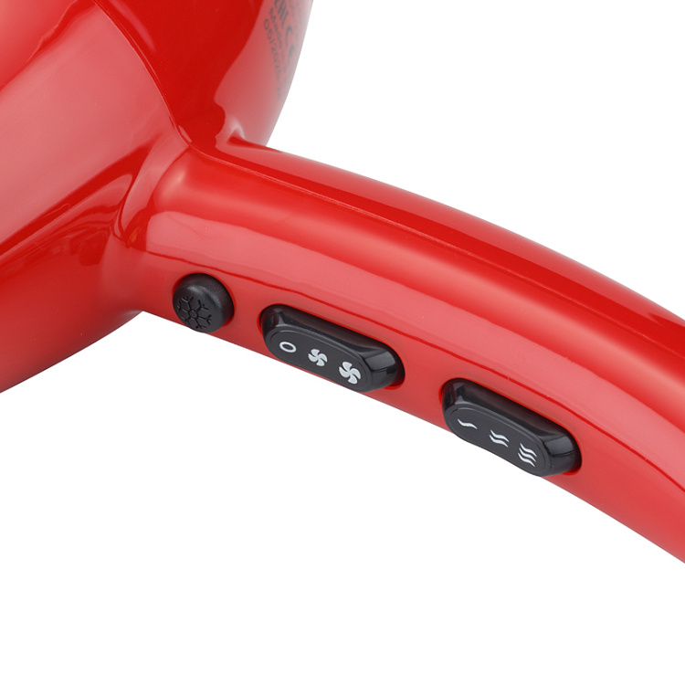 Фен DEWAL BEAUTY Comfort Red, красный, 2200 Вт, 1 насадка