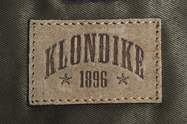 Несессер KLONDIKE «Blake», винтажная кожа в коричневом цвете, 22 х 28 х 7,5 см