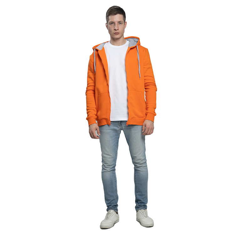 New Gen Толстовка-кенгуру (худи) с капюшоном на молнии 320 г/м2