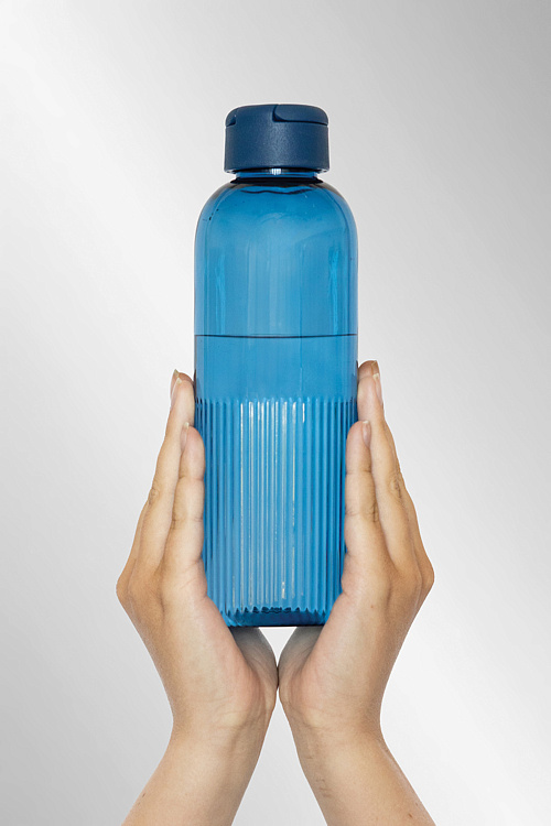 Бутылка Ripple из rPET RCS с кольцом-держателем, 750 мл