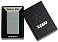 Зажигалка ZIPPO Slim® с покрытием Flat Grey, латунь/сталь, серая, глянцевая, 29x10x60 мм