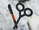 Настольные ножницы на магнитной подставке SCISSORS
