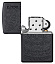 Зажигалка ZIPPO Tone on Tone Design с покрытием Black Matte, латунь/сталь, чёрная, 38x13x57 мм