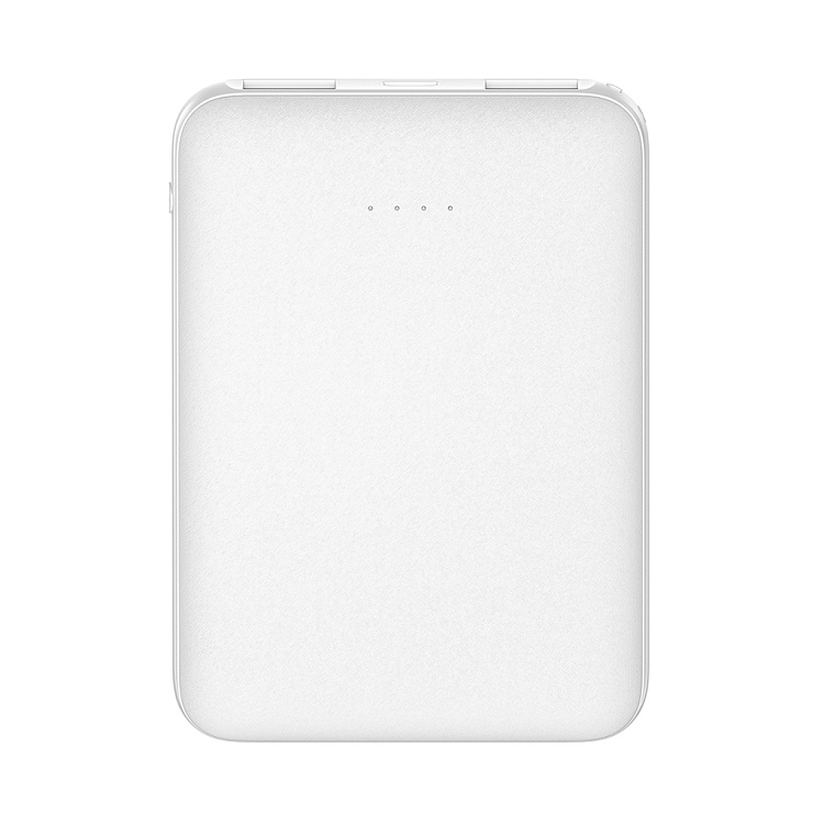 Внешний аккумулятор MINI-5, 5000mAh, белый, OLMIO