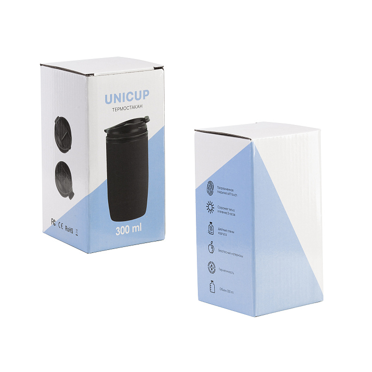 Термостакан "Unicup" 300 мл, покрытие soft touch