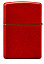 Зажигалка ZIPPO Classic с покрытием Metallic Red, латунь/сталь, красная, матовая, 38x13x57 мм