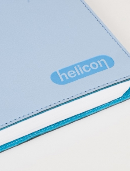 Ежедневник на спирали в мягкой обложке для компании Helicon