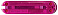 Задняя накладка для ножей VICTORINOX 58 мм, пластиковая, полупрозрачная розовая