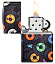 Зажигалка ZIPPO Records Design с покрытием 540 Matte, латунь/сталь, черная, 38x13x57 мм