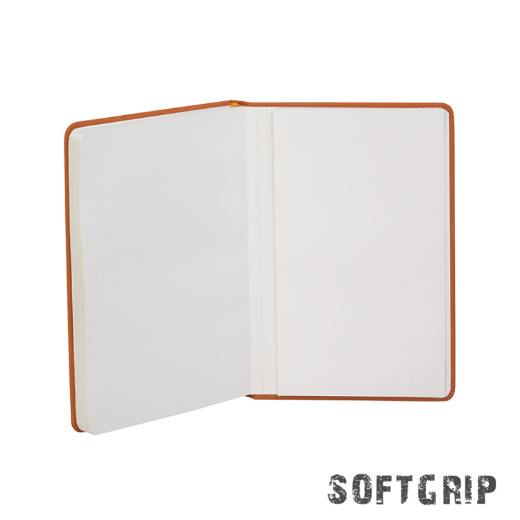 Ежедневник недатированный "Флоренция"с покрытием soft grip, формат А5